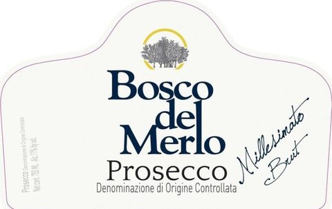 Bosco del Merlo · Prosecco Millesimato Brut