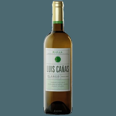 Luis Cañas Rioja Blanco Barrica