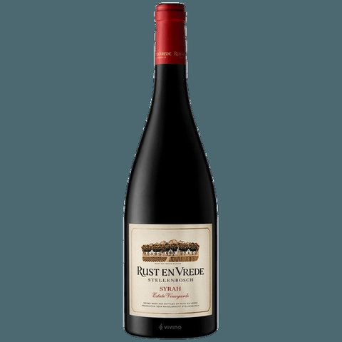 Rust En Vrede · Estate Vineyards Syrah (Shiraz)