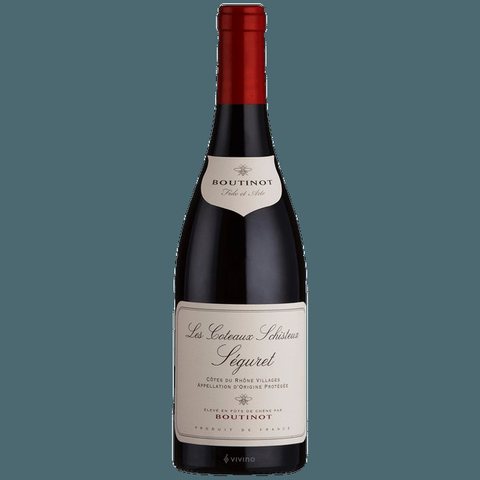 Boutinot · Les Coteaux Schisteux Côtes du Rhône Villages Séguret