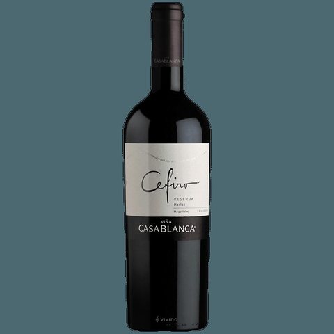 Casablanca · Cefiro Reserva Merlot