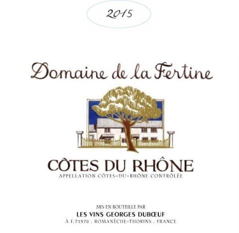 Domaine de la Fertine · Côtes du Rhône