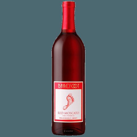 Barefoot · Red Moscato