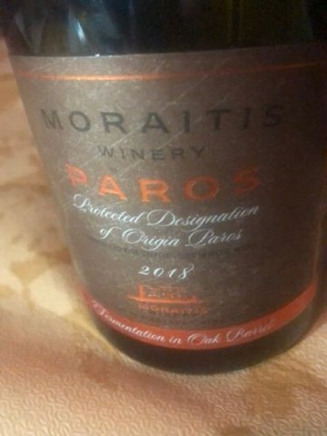 Moraitis · Paros White - Barrel