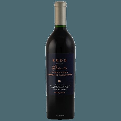 Rudd · Cabernet Sauvignon Samantha's