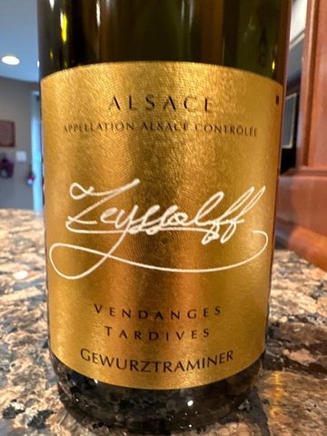 Domaine Gruss · Vendanges Tardives Gewürztraminer