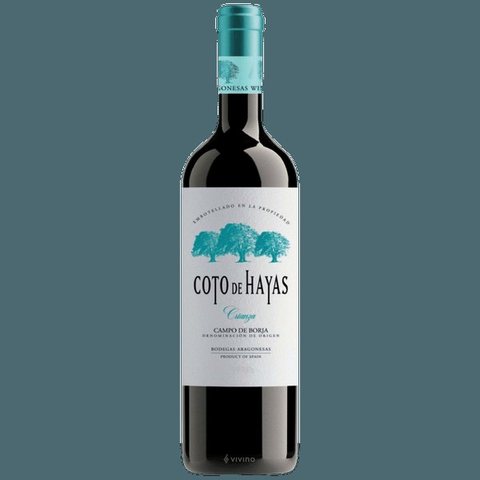 Bodegas Aragonesas · Coto De Hayas Crianza