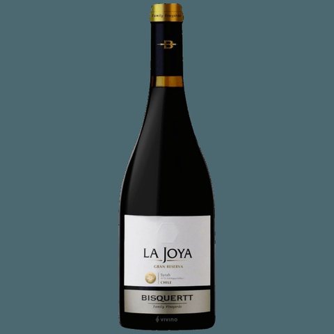 Bisquertt Family Vineyards · La Joya Gran Reserva Syrah