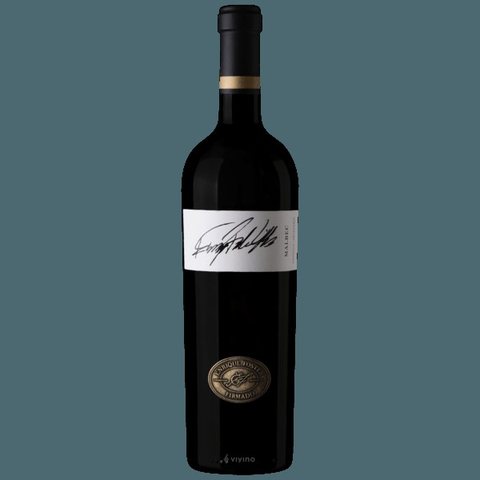 Enrique Foster · Malbec Firmado