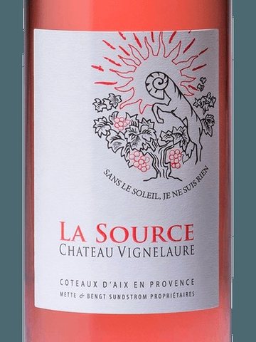 Château Vignelaure · La Source de Vignelaure Rosé
