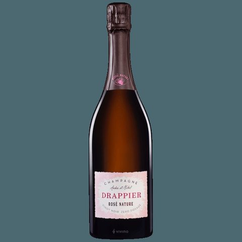 Drappier · Pinot Noir Brut Nature Rosé Champagne