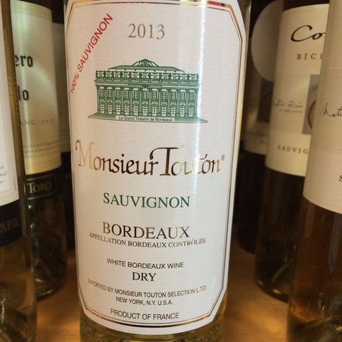 Monsieur Touton Sauvignon Bordeaux Dry