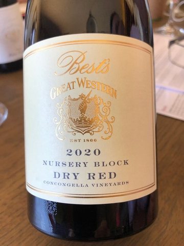 Best's · Concongella Vineyards Nursery Block Dry Red