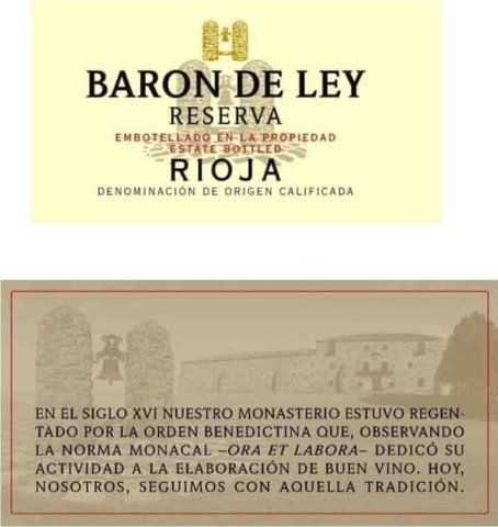 Baron de Ley · Rioja Reserva