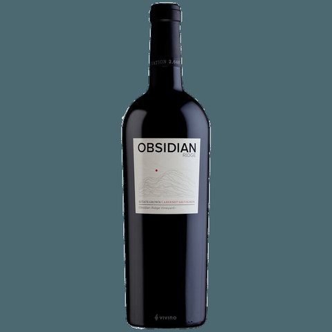 Obsidian Ridge · Estate Grown Cabernet Sauvignon