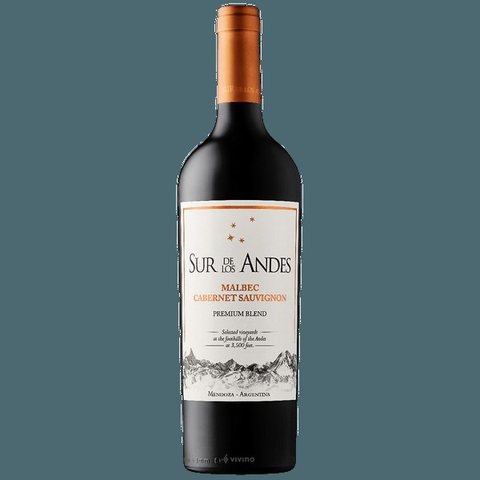 Sur de Los Andes · Malbec - Cabernet Sauvignon Premium Blend