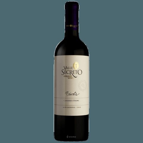 Valle Secreto Vineyards Winery · Private Cabernet Franc