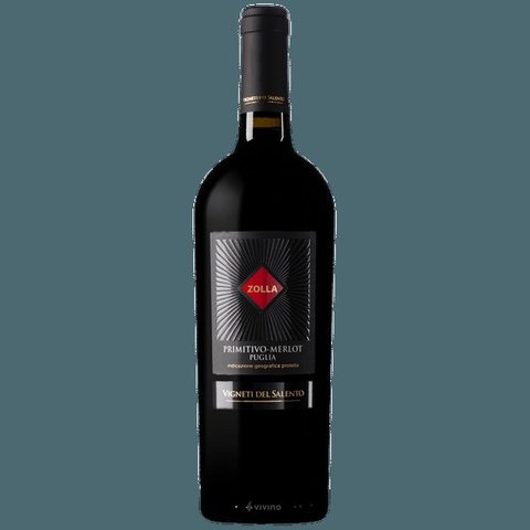 Vigneti del Salento · Primitivo - Merlot Zolla