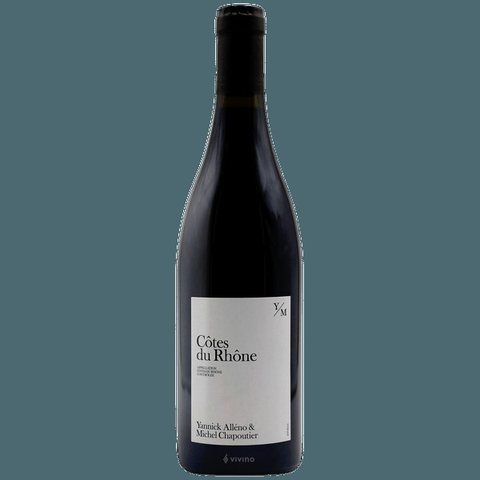 Y/M - Yannick Alléno & Michel Chapoutier · Côtes du Rhône