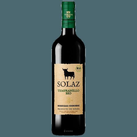 Osborne · Solaz Tempranillo