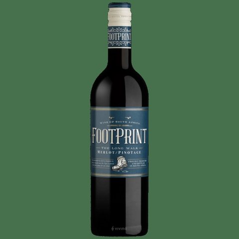 Footprint · The Long Walk Merlot - Pinotage