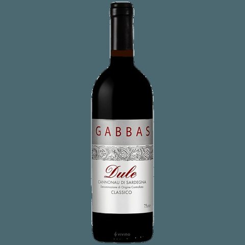 Gabbas · Dule Cannonau di Sardegna Classico