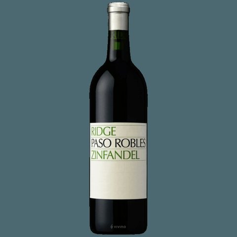 Ridge Vineyards · Paso Robles Zinfandel