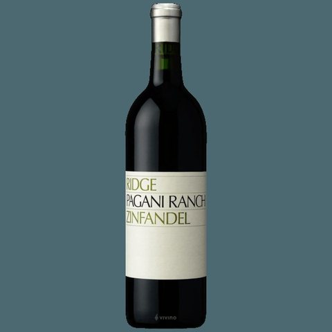 Ridge Vineyards · Pagani Ranch Zinfandel