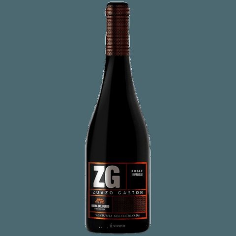 Zuazo Gaston · ZG Tempranillo Roble