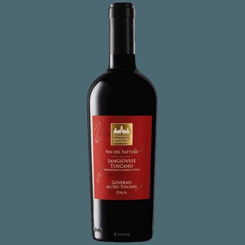 Cantina Vignaioli del Morellino di Scansano · Vin del Fattore Governo All'Uso Sangiovese Toscano
