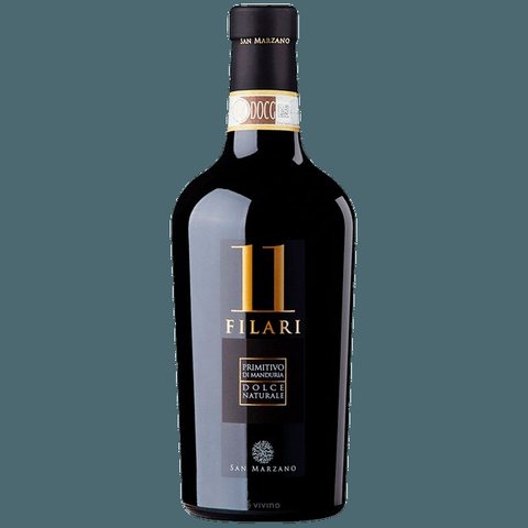 San Marzano 11 Filari Primitivo di Manduria Dolce Naturale