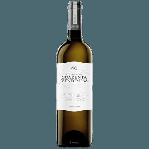 Cuatro Rayas Cuarenta Vendimias Verdejo