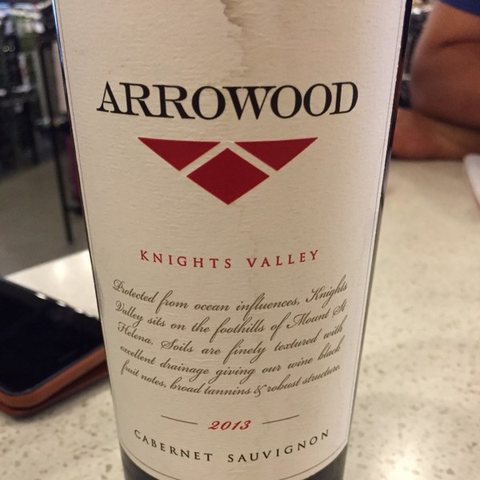 Arrowood · Knights Valley Cabernet Sauvignon