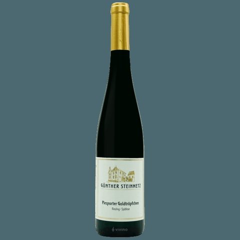 Günther Steinmetz · Piesporter Goldtröpfchen Riesling Spätlese Goldkapsel