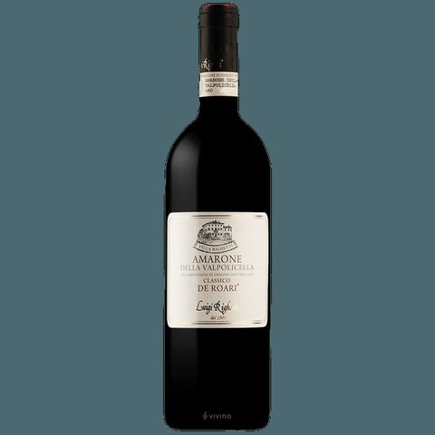 Luigi Righetti · De Roari Amarone della Valpolicella Classico