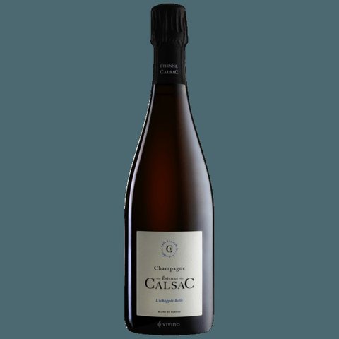 Etienne Calsac · l'Échappée Belle Blanc de Blancs Champagne Premier Cru