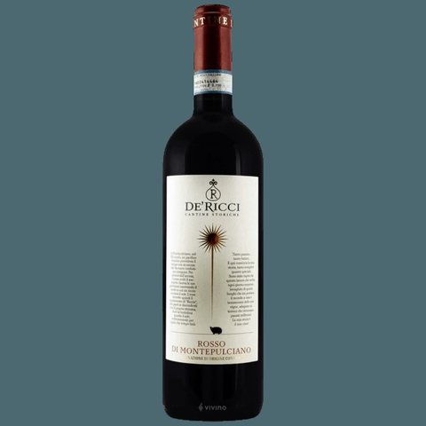 De'Ricci · Rosso di Montepulciano