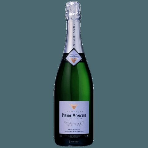 Pierre Moncuit Blanc de Blancs Millésime Brut Champagne Grand Cru 'Le Mesnil-sur-Oger'