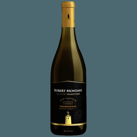 Robert Mondavi Private Selection Vint Chardonnay Bourbon Barrel Aged