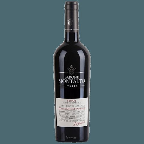 Barone Montalto · Collezione di Famiglia Syrah Terre Siciliane
