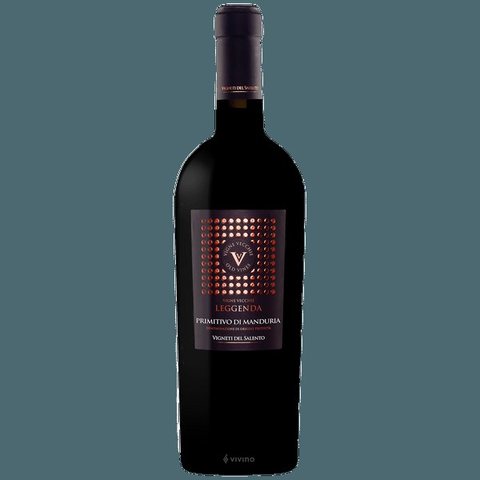 Vigneti del Salento · Vigne Vecchie Leggenda Primitivo di Manduria