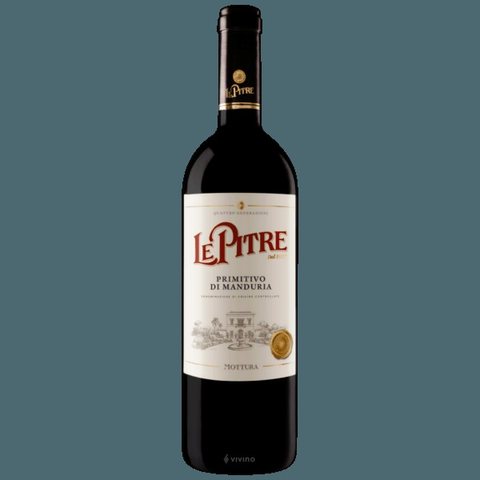 Le Pitre · Primitivo di Manduria