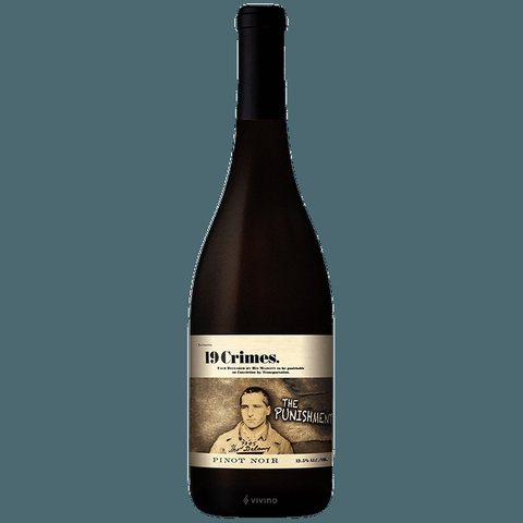 19 Crimes · The Punishment Pinot Noir