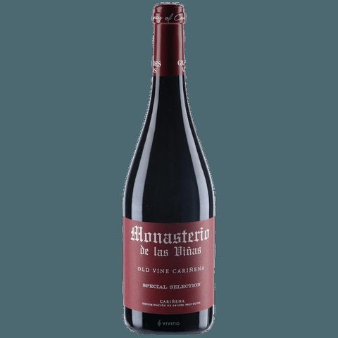 Monasterio de Las Vinas · Special Selection Old Vine Cariñena