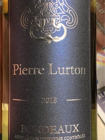 Pierre Lurton Bordeaux Blanc
