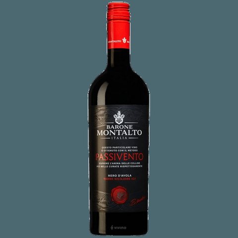 Barone Montalto · Passivento Rosso