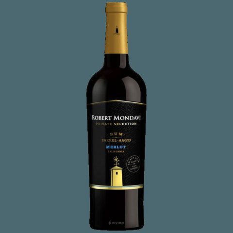 Robert Mondavi Private Selection · Vint Aged in Rum Barrels Merlot