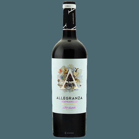 Allegranza Single Vineyard Tempranillo