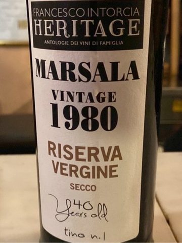 Francesco Intorcia Heritage · Marsala Vergine Secco