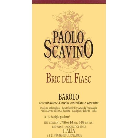 Paolo Scavino · Bric Dël Fiasc Barolo